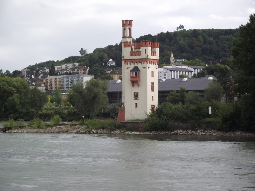 AT TIMES THE WATERS RAGE ALL AROUND US